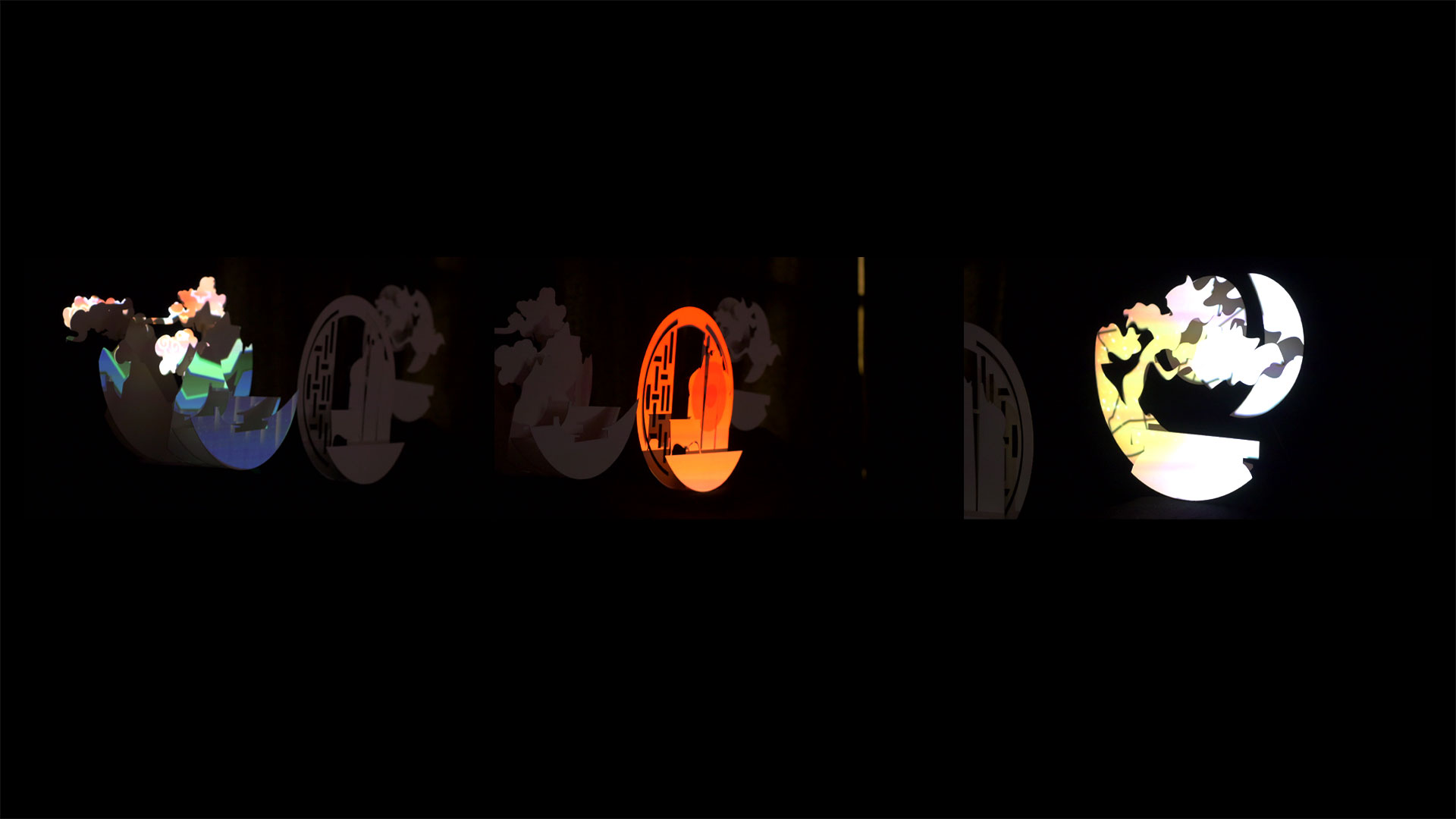 animation 2d mapping conte coreen frere lune soeur soleil laura francois